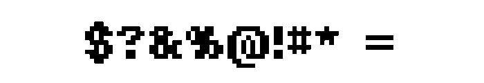 EnterCommand-Bold Font OTHER CHARS