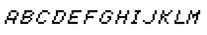 EnterCommand-Italic Font UPPERCASE