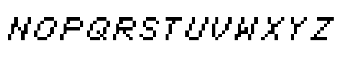 EnterCommand-Italic Font UPPERCASE