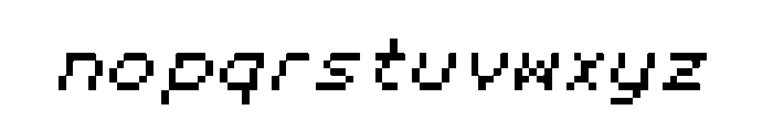 EnterCommand-Italic Font LOWERCASE