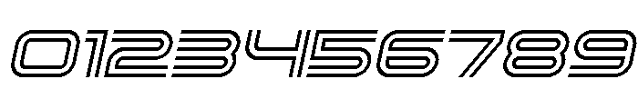 Enterpriser Italic Font OTHER CHARS