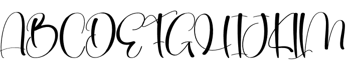 Entralling Font UPPERCASE