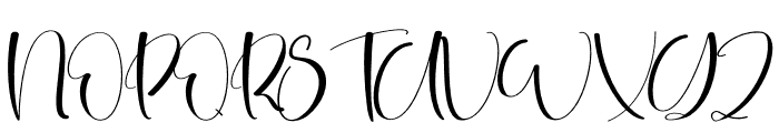 Entralling Font UPPERCASE
