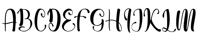 enchantee Font UPPERCASE