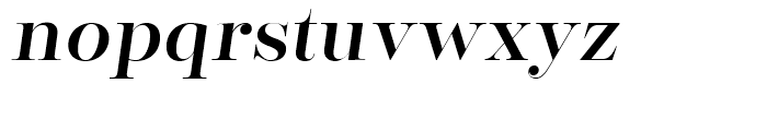 Encorpada Classic Italic Font LOWERCASE