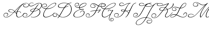 Enocenta Thin Font UPPERCASE