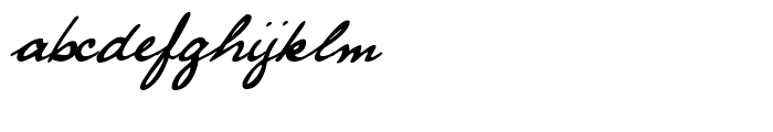 Enrico Handwriting Regular Font LOWERCASE