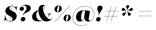 Encorpada Classic ExtraBold Italic Font OTHER CHARS