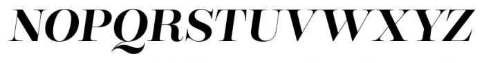 Encorpada Classic SemiBold Italic Font UPPERCASE