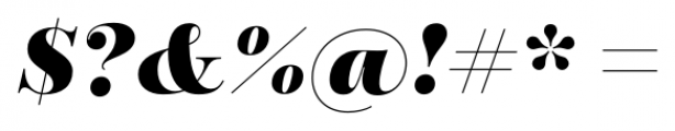 Encorpada Pro ExtraBold Italic Font OTHER CHARS