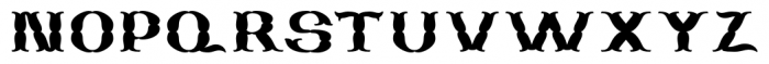 Endymion Regular Font UPPERCASE