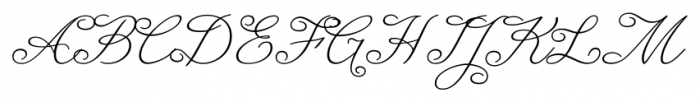 Enocenta Thin Font UPPERCASE