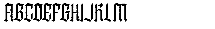 Enathica Font UPPERCASE