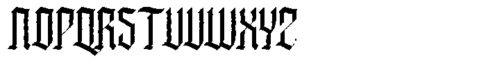 Enathica Font UPPERCASE