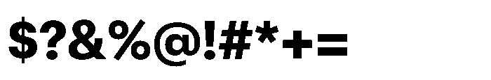 Encamp Extra Bold Font OTHER CHARS