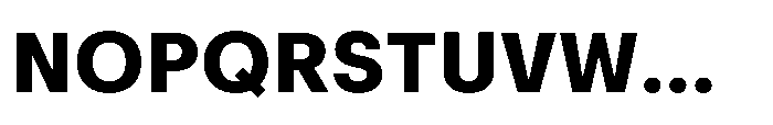 Encamp Extra Bold Font UPPERCASE