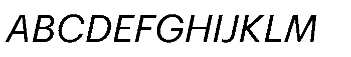 Encamp Italic Font UPPERCASE