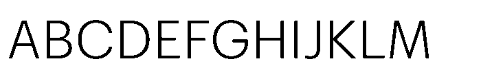 Encamp Light Font UPPERCASE
