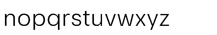 Encamp Light Font LOWERCASE