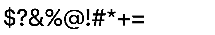 Encamp Medium Font OTHER CHARS