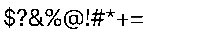 Encamp Regular Font OTHER CHARS