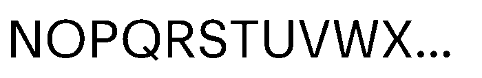Encamp Regular Font UPPERCASE