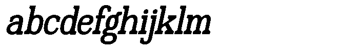 Encave Outline Encave Italic FONT
