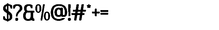 Encave Outline Encave Regular Font OTHER CHARS