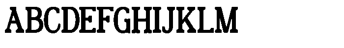 Encave Outline Encave Regular Font UPPERCASE
