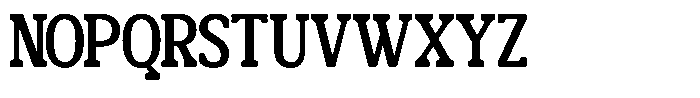 Encave Outline Encave Regular Font UPPERCASE