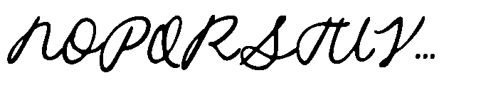 Enchanted Bride Script Font UPPERCASE
