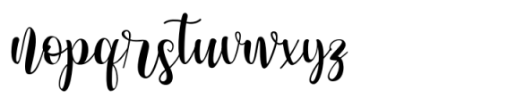 Enchantee Font LOWERCASE