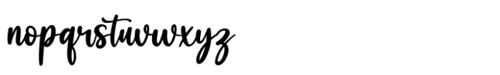 Enchanting Font LOWERCASE