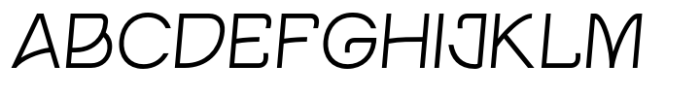 Encharmo Light Italic Font UPPERCASE