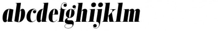 Encorpada Classic Comp ExtraBold Italic Font LOWERCASE