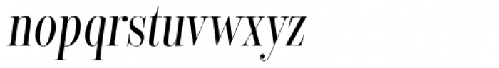 Encorpada Classic Comp Italic Font LOWERCASE