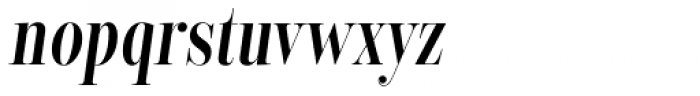 Encorpada Classic Comp SemiBold Italic Font LOWERCASE