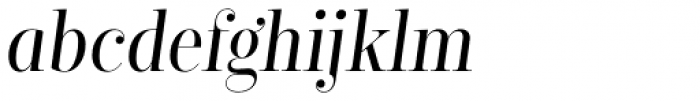 Encorpada Classic Cond Italic Font LOWERCASE