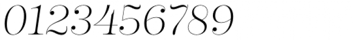 Encorpada Classic ExtraLight Italic Font OTHER CHARS