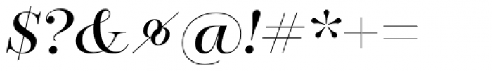 Encorpada Essential Italic Font OTHER CHARS