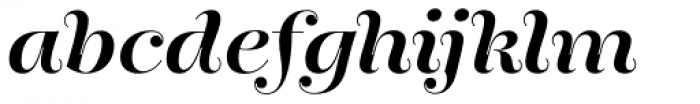 Encorpada Pro SemiBold Italic Font LOWERCASE