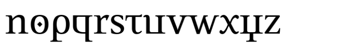 Encrypto Std Regular Font LOWERCASE