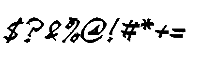 Endak Lounch Regular Font OTHER CHARS