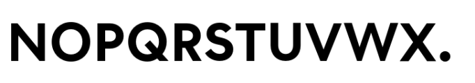Endeavor Bold Font UPPERCASE