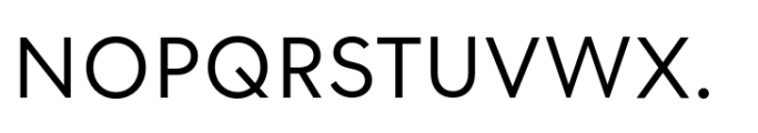 Endeavor Regular Font UPPERCASE