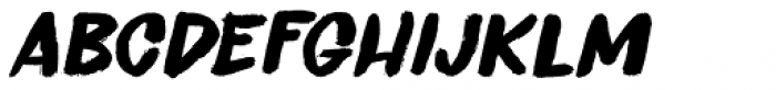 Endgame Italic Font UPPERCASE