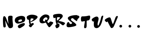 Endless Fusion 3d Graffiti Solid Font LOWERCASE