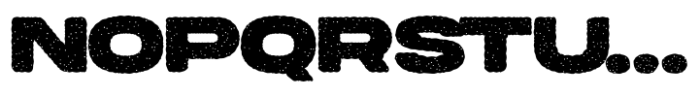 Endura Cluster Rounded Font LOWERCASE