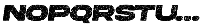 Endura Letterpress Rough Italic Font UPPERCASE