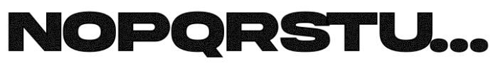 Endura Scatter Font UPPERCASE